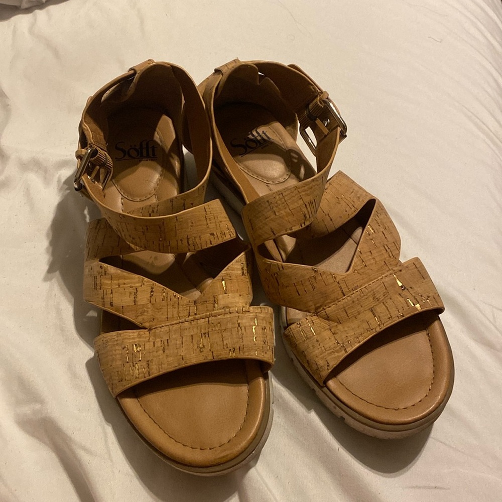 Sofft cork sandals